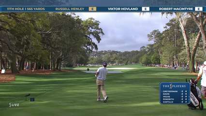 Russell Henley | Round 1 | 11th hole | Shot 1 | 2026 THE PLAYERS