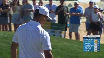 Si Woo Kim | Round 4 | 5th hole | Shot 4 | 2026 WM Phoenix Open