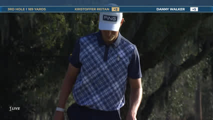 Kristoffer Reitan | Round 3 | 3rd hole | Shot 3 | 2026 THE PLAYERS