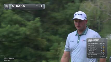 Sepp Straka | Round 2 | 10th hole | Shot 4 | 2025 FedEx St. Jude
