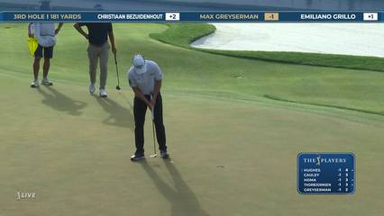 Max Greyserman | Round 1 | 3rd hole | Shot 3 | 2026 THE PLAYERS