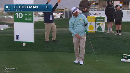 Charley Hoffman | Round 1 | 10th hole | Shot 1 | 2025 WM Phoenix Open