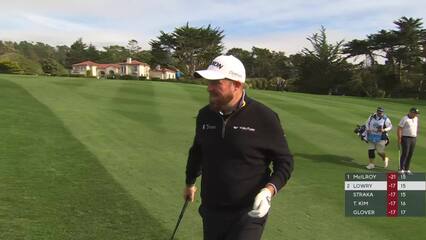 Shane Lowry | Round 4 | 16th hole | Shot 2 | 2025 AT&T Pebble Beach
