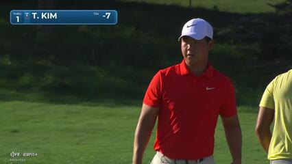 Tom Kim | Round 3 | 1st hole | Shot 3 | 2025 3M Open