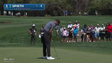 Jordan Spieth | Round 1 | 3rd hole | Shot 5 | 2025 Valspar