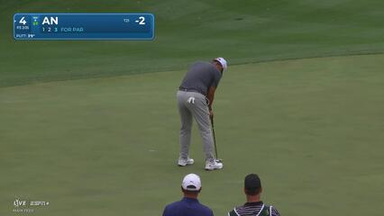 Byeong Hun An | Round 1 | 4th hole | Shot 3 | 2025 THE CJ CUP