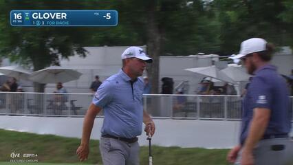 Lucas Glover | Round 3 | 16th hole | Shot 2 | 2025 Charles Schwab