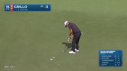 Emiliano Grillo | Round 2 | 15th hole | Shot 3 | 2026 Texas Children's