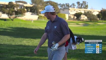 Hayden Springer | Round 2 | 15th hole | Shot 4 | 2025 Farmers