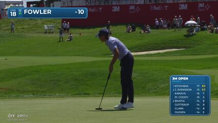 Rickie Fowler | Round 3 | 18th hole | Shot 5 | 2025 3M Open