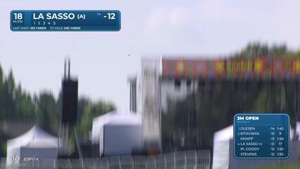 Michael La Sasso | Round 3 | 18th hole | Shot 2 | 2025 3M Open