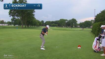 Austin Eckroat | Round 1 | 3rd hole | Shot 1 | 2025 Rocket Classic