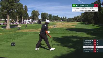 Aldrich Potgieter | Round 4 | 8th hole | Shot 1 | 2026 The Genesis