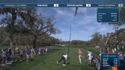 Davis Thompson | Round 2 | 12th hole | Shot 1 | 2025 THE PLAYERS