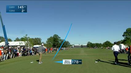 Tony Finau | 2023 Cadence Bank | Round 4 | 18th hole | Shot 1