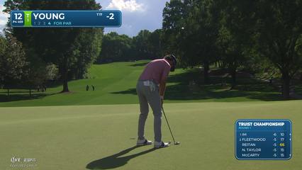 Cameron Young | Round 1 | 12th hole | Shot 4 | 2026 Truist Championship