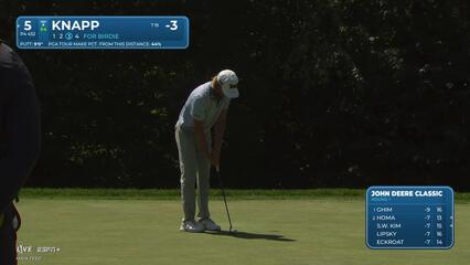 Jake Knapp | Round 1 | 5th hole | Shot 4 | 2025 John Deere