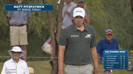 Matt Fitzpatrick | Round 2 | 13th hole | Shot 4 | 2026 WM Phoenix Open