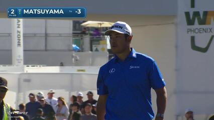 Hideki Matsuyama | Round 1 | 2nd hole | Shot 5 | 2025 WM Phoenix Open