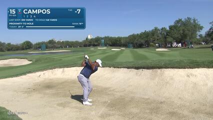Rafael Campos | Round 4 | 15th hole | Shot 2 | 2025 Mexico Open