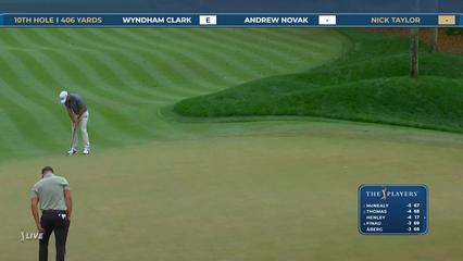 Nick Taylor | Round 1 | 10th hole | Shot 6 | 2026 THE PLAYERS