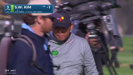 Si Woo Kim | Round 1 | 3rd hole | Shot 2 | 2026 The Genesis