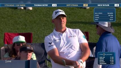 Sepp Straka | Round 2 | 17th hole | Shot 1 | 2025 THE PLAYERS