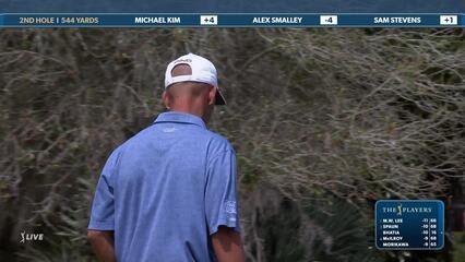 Sam Stevens | Round 2 | 2nd hole | Shot 5 | 2025 THE PLAYERS