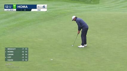 Max Homa | 2022 Wells Fargo | Round 3 | 12th hole | Shot 4