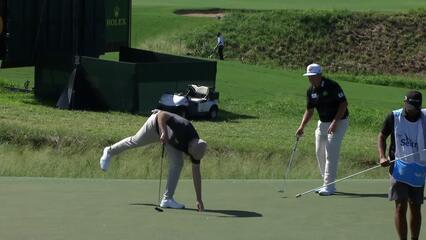 Harry Hall | Round 4 | 11th hole | Shot 4 | 2025 The Sentry