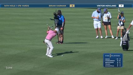 Brian Harman | Round 3 | 14th hole | Shot 2 | 2026 THE PLAYERS