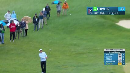 Rickie Fowler | Round 2 | 15th hole | Shot 3 | 2025 Truist Championship
