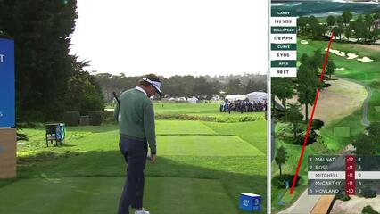 Keith Mitchell | 2023 AT&T Pebble Beach | Round 4 | 3rd hole | Shot 1