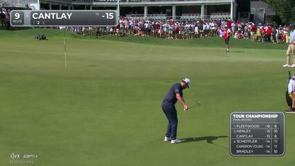 Patrick Cantlay | Round 4 | 9th hole | Shot 2 | 2025 TOUR Championship