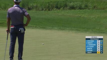 Jake Knapp | Round 3 | 4th hole | Shot 3 | 2025 3M Open