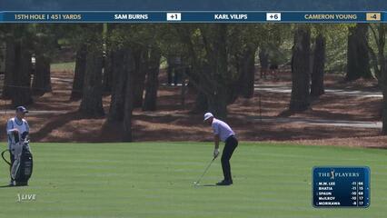 Cameron Young | Round 2 | 15th hole | Shot 2 | 2025 THE PLAYERS