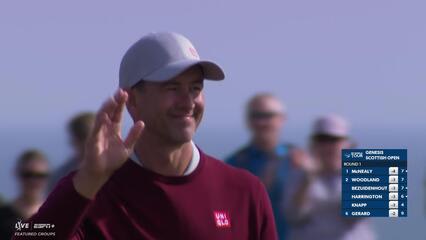 Adam Scott | Round 1 | 14th hole | Shot 2 | 2025 Genesis Scottish Open