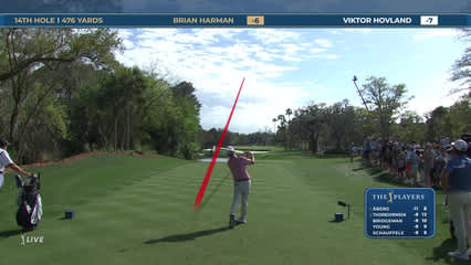 Brian Harman | Round 3 | 14th hole | Shot 1 | 2026 THE PLAYERS
