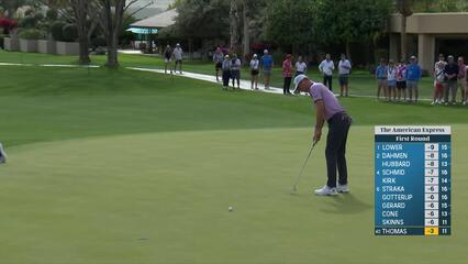 Justin Thomas | Round 1 | 12th hole | Shot 2 | 2025 The American Express