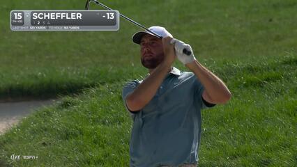 Scottie Scheffler | Round 4 | 15th hole | Shot 2 | 2025 BMW Championship