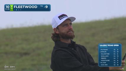 Tommy Fleetwood | Round 4 | 10th hole | Shot 2 | 2026 Valero