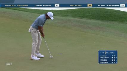 Max Homa | Round 1 | 6th hole | Shot 3 | 2026 THE PLAYERS