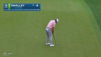 Alex Smalley | Round 2 | 13th hole | Shot 3 | 2026 Valero