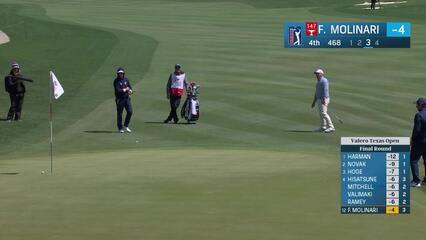 Francesco Molinari | Round 4 | 4th hole | Shot 3 | 2025 Valero