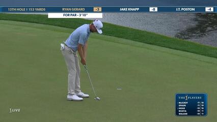 Ryan Gerard | Round 4 | 13th hole | Shot 3 | 2025 THE PLAYERS