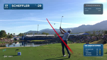 Scottie Scheffler | Round 4 | 17th hole | Shot 1 | 2026 The American Express