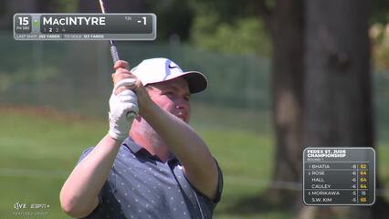Robert MacIntyre | Round 1 | 15th hole | Shot 2 | 2025 FedEx St. Jude