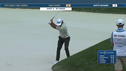 Max Homa | Round 3 | 11th hole | Shot 3 | 2026 THE PLAYERS