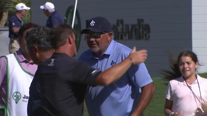 Ángel Cabrera | Round 3 | 18th hole | Shot 4 | 2025 James Hardie