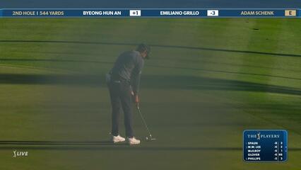 Adam Schenk | Round 2 | 2nd hole | Shot 5 | 2025 THE PLAYERS